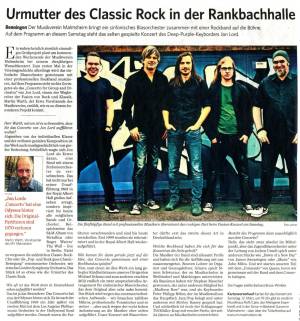 Urmutter des Classic Rock in der Rankbachhalle thumb